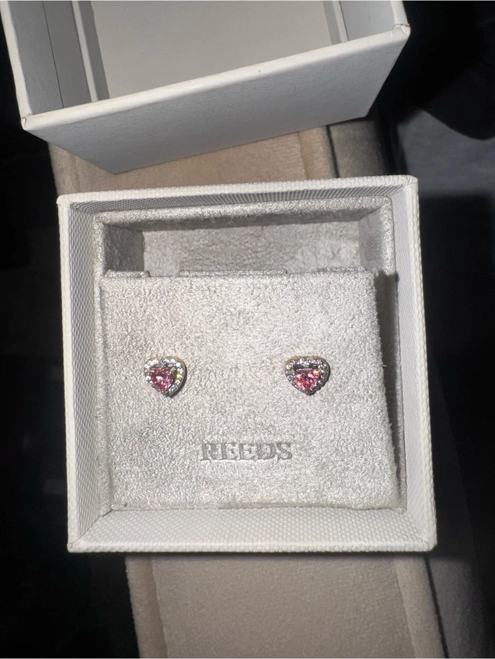 Pandora Pink Heart Stud Earrings 💕
